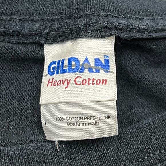 Vintage 90s Y2K We Will Rock You Queen London T Shirt Men's L Black - Picture 6 of 9